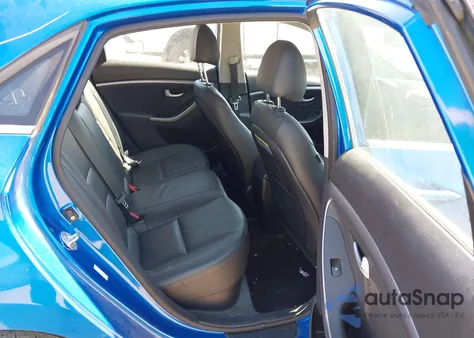 2017 Hyundai Elantra Gt из США, поврежденный, VIN KMHD35LH1HU363365